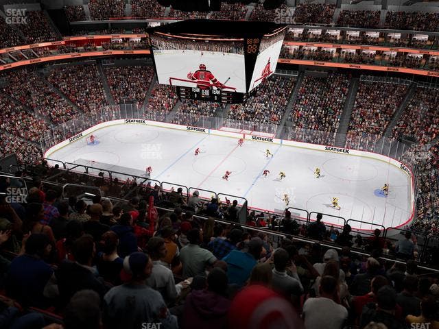 Prudential Center - Section 214 Seat View