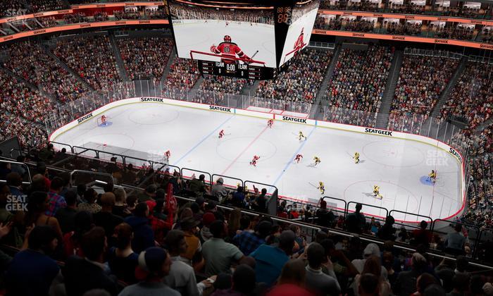 Prudential Center - Section 214 Seat View