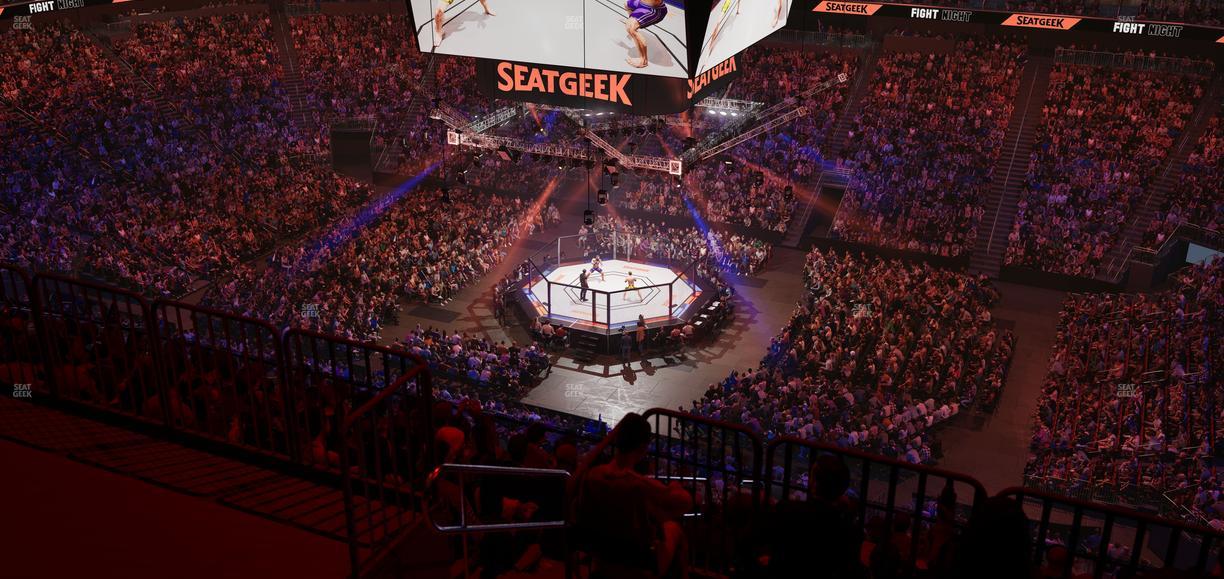 Prudential Center - Section 214 Seat View