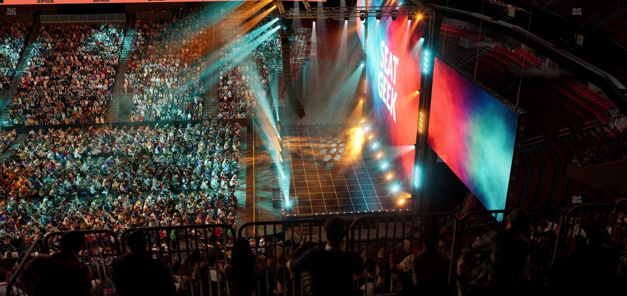 Prudential Center - Section 214 Seat View