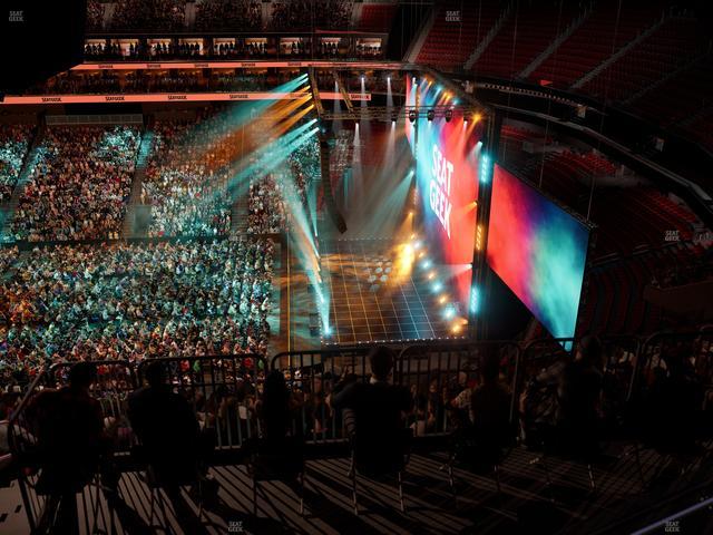 Prudential Center - Section 214 Seat View