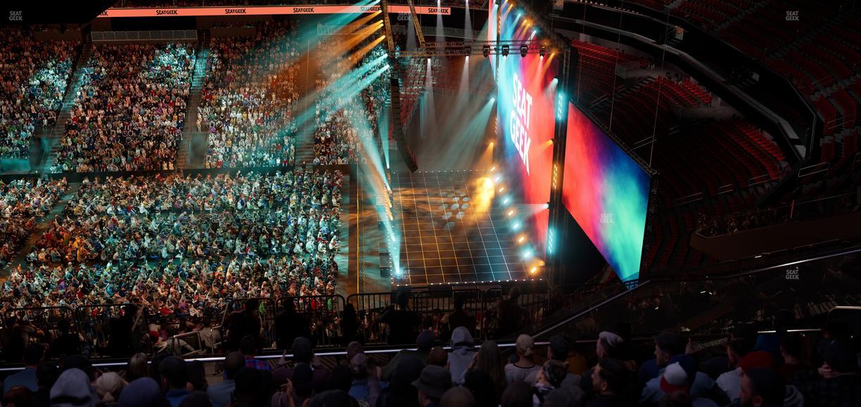 Prudential Center - Section 214 Seat View