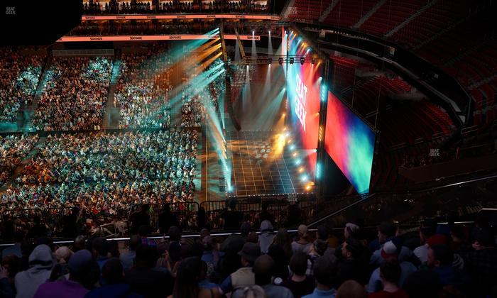 Prudential Center - Section 214 Seat View