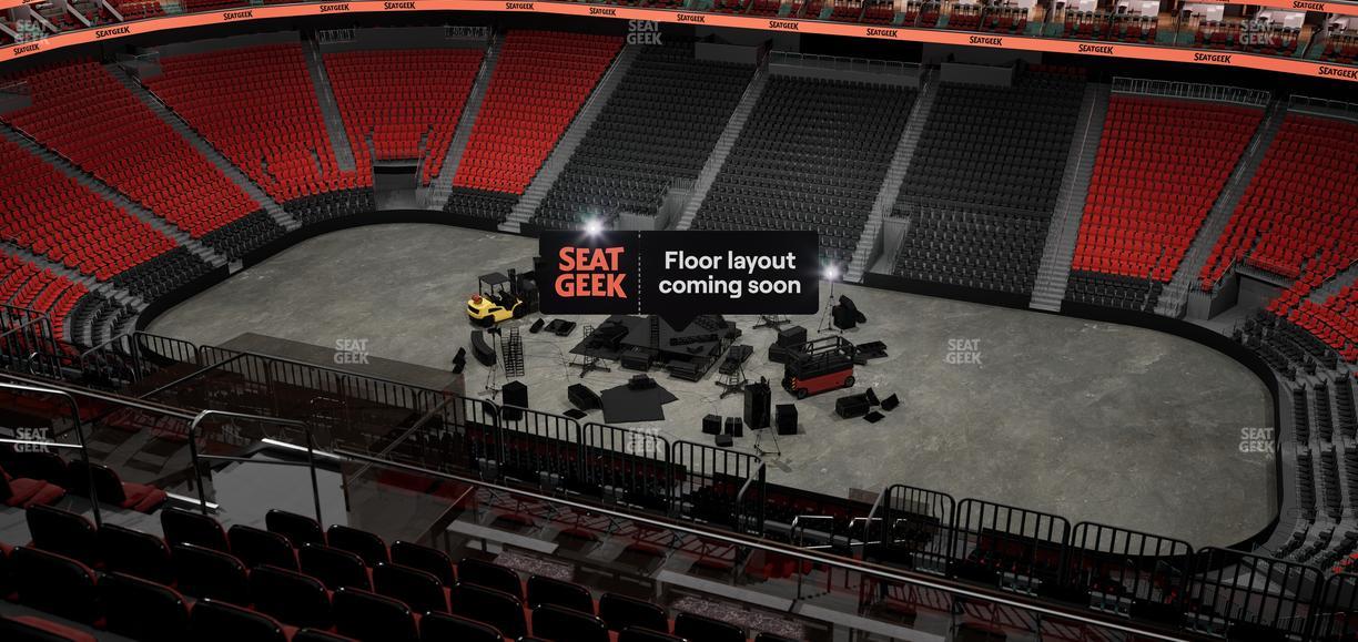 Prudential Center - Section 214 Seat View