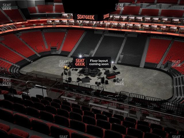 Prudential Center - Section 214 Seat View Prudential Center - Section 214 Seat View
