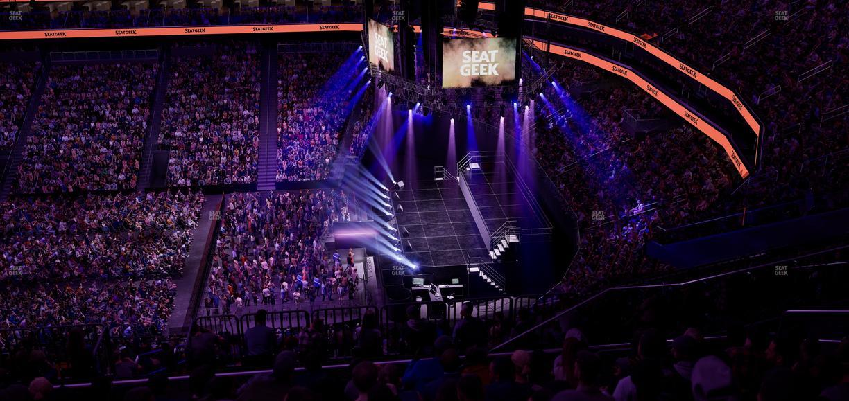 Prudential Center - Section 214 Seat View