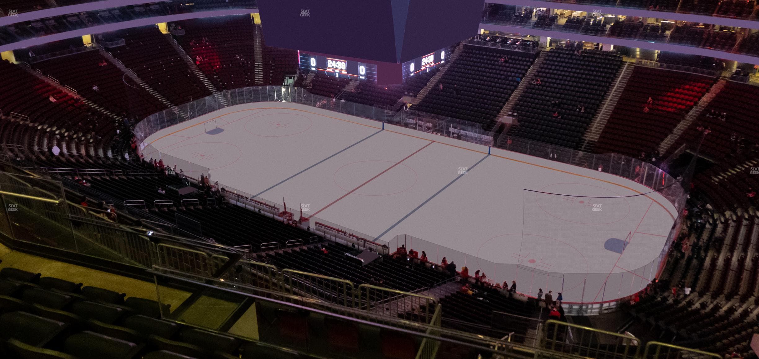Prudential Center - Section 215 Seat View