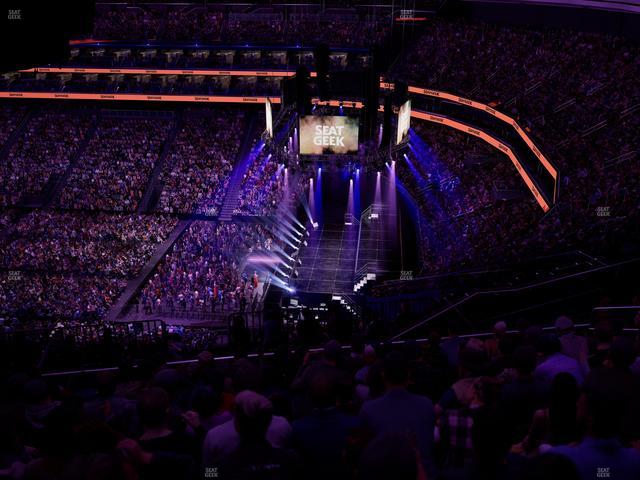 Prudential Center - Section 215 Seat View