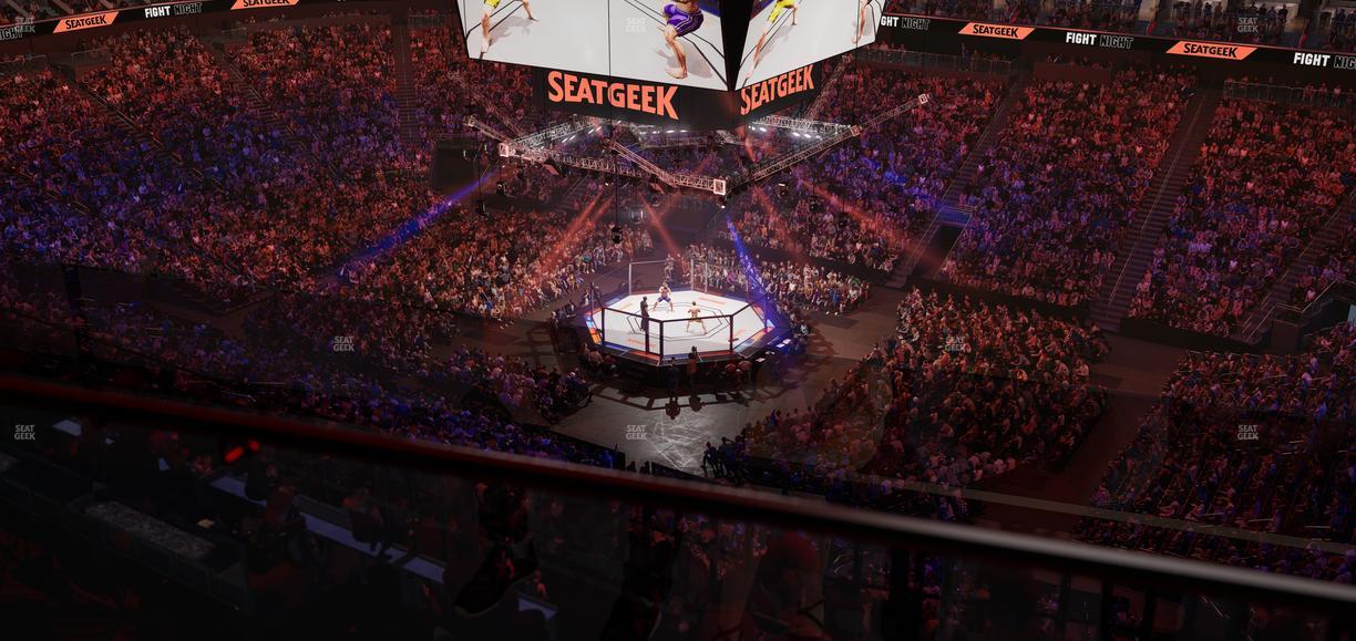 Prudential Center - Section 215 Seat View