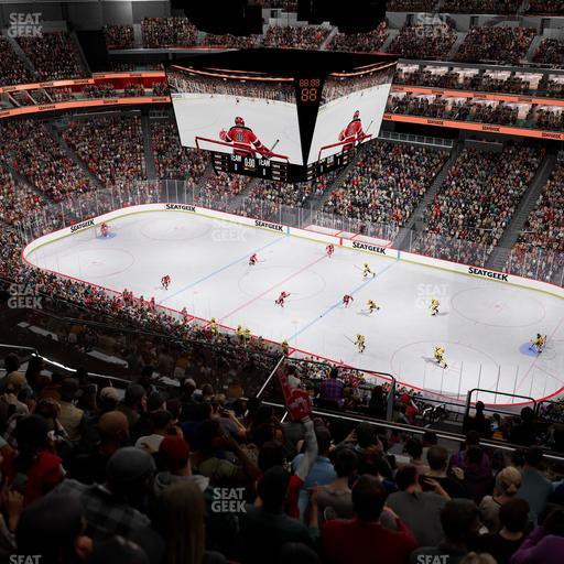 Prudential Center - Section 215 Seat View