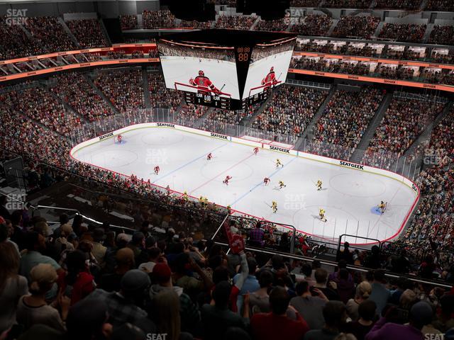 Prudential Center - Section 215 Seat View