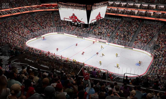 Prudential Center - Section 215 Seat View