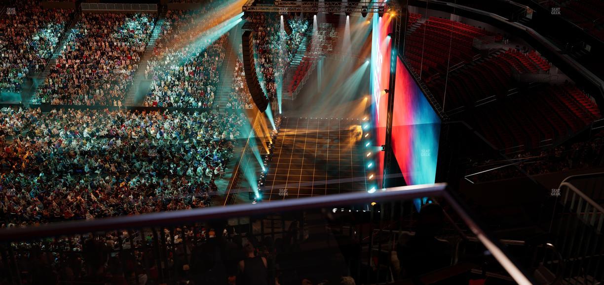 Prudential Center - Section 215 Seat View