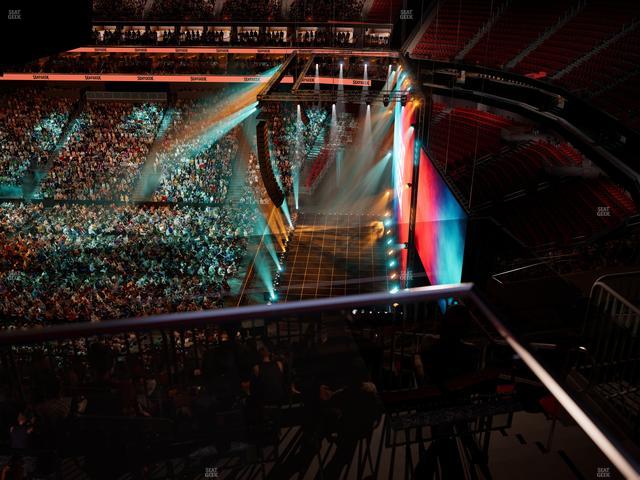 Prudential Center - Section 215 Seat View