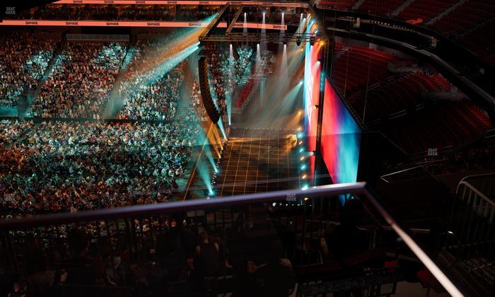 Prudential Center - Section 215 Seat View