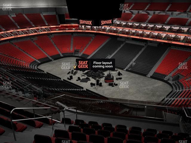 Prudential Center - Section 216 Seat View Prudential Center - Section 216 Seat View