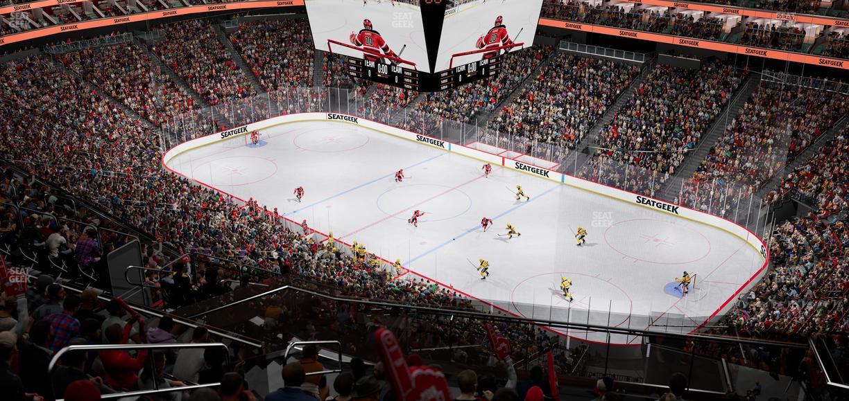 Prudential Center - Section 216 Seat View