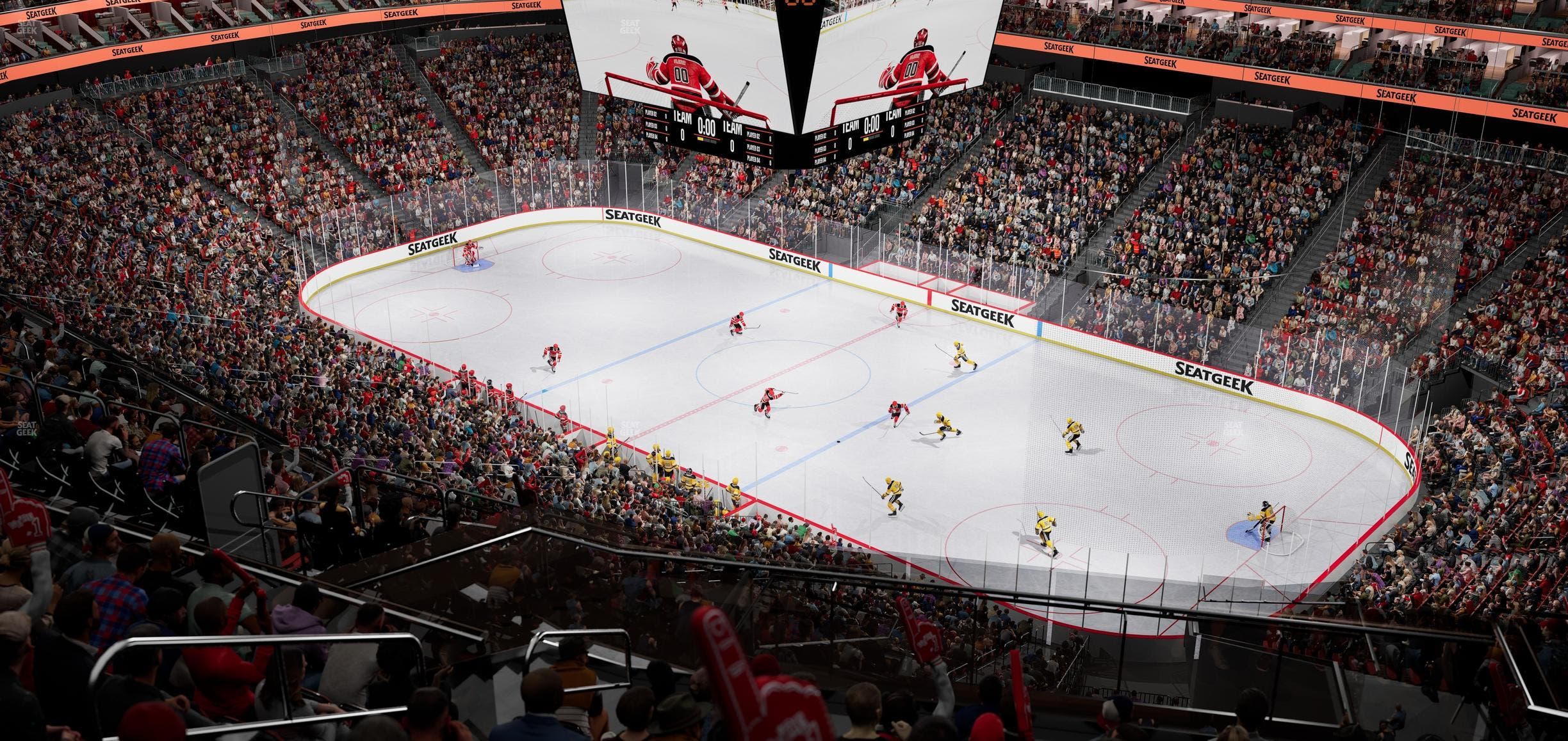 Prudential Center - Section 216 Seat View