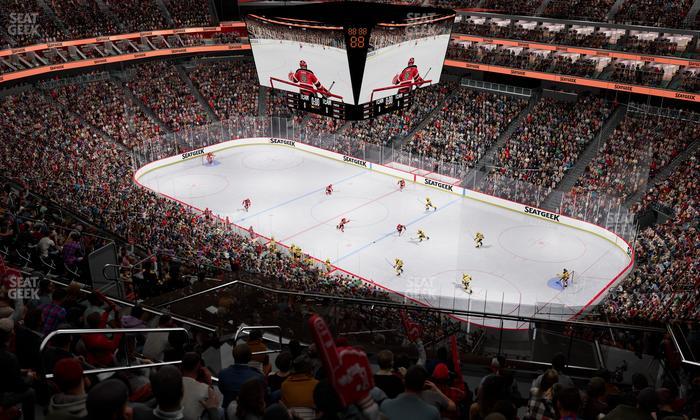 Prudential Center - Section 216 Seat View