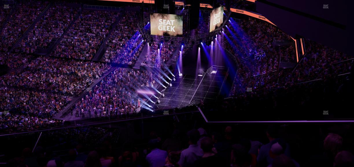 Prudential Center - Section 216 Seat View