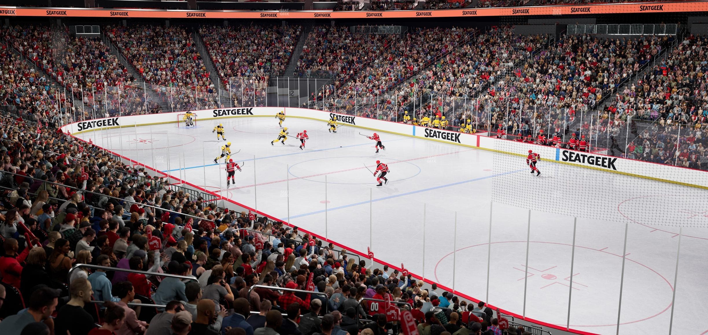 Prudential Center - Section 22 Seat View