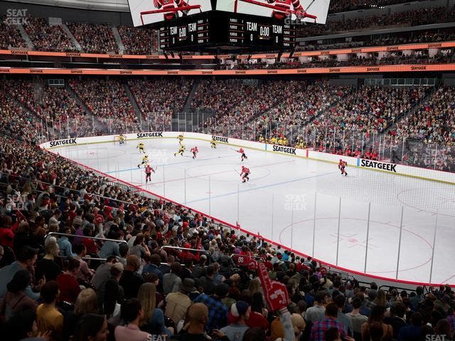 Prudential Center - Section 22 Seat View