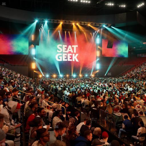 Prudential Center - Section 22 Seat View