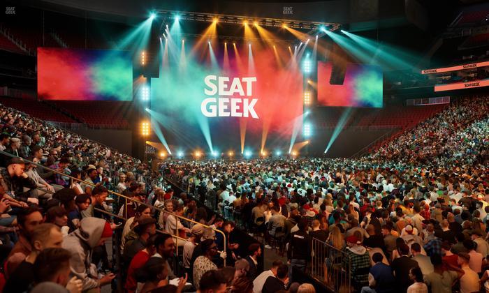 Prudential Center - Section 22 Seat View