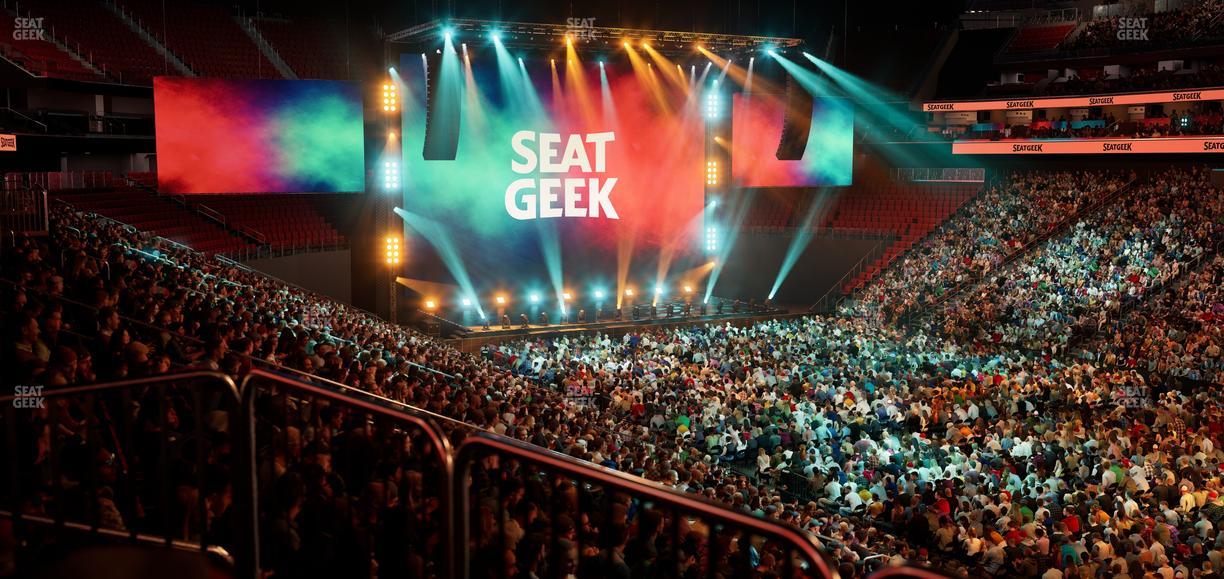 Prudential Center - Section 22 Seat View