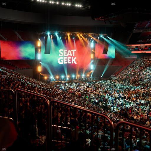 Prudential Center - Section 22 Seat View