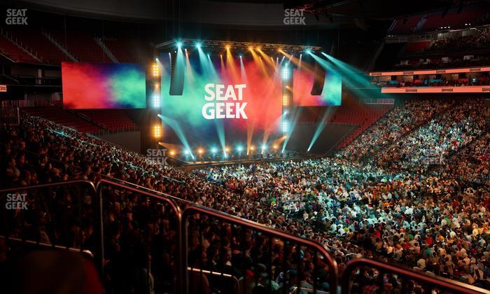 Prudential Center - Section 22 Seat View