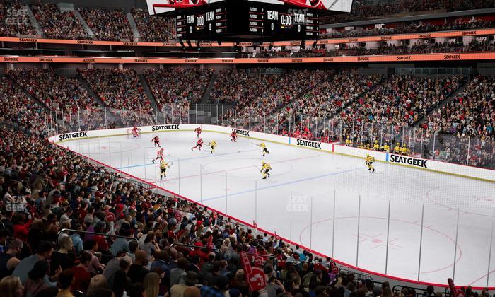 Prudential Center - Section 22 Seat View