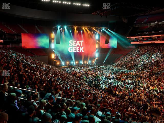 Prudential Center - Section 22 Seat View Prudential Center - Section 22 Seat View