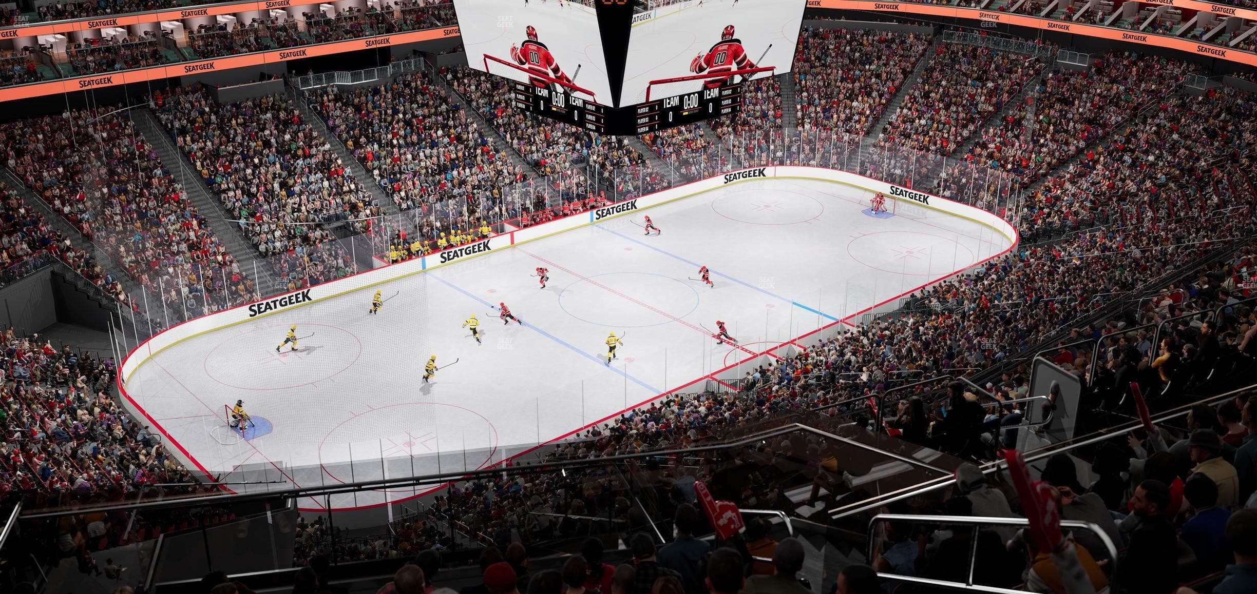 Prudential Center - Section 225 Seat View