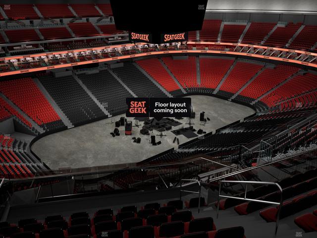 Prudential Center - Section 225 Seat View