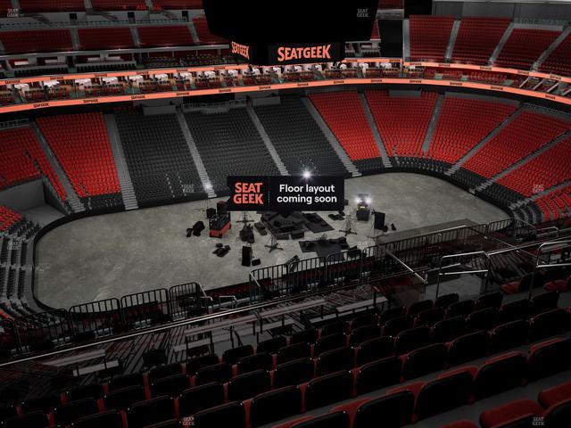 Prudential Center - Section 227 Seat View