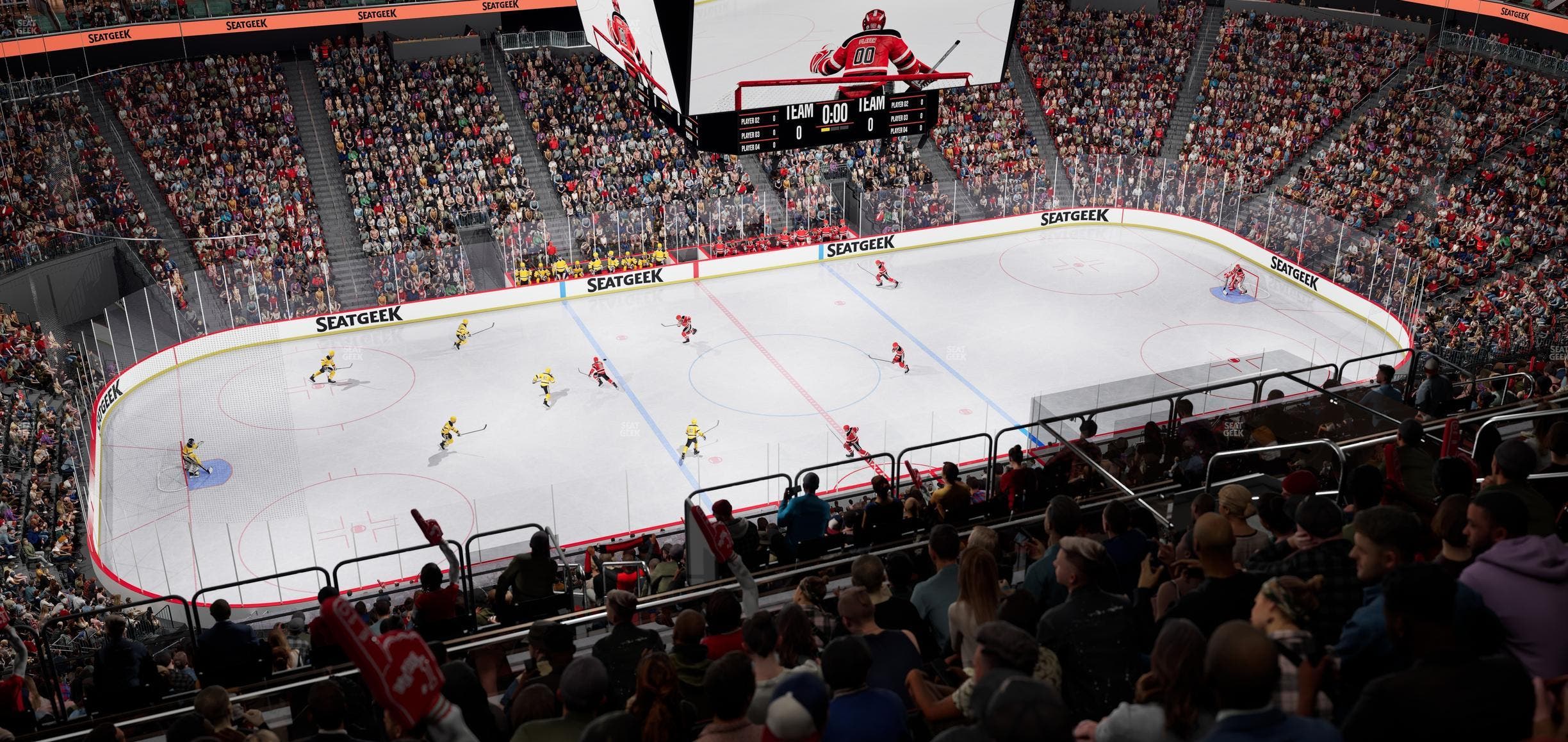 Prudential Center - Section 227 Seat View