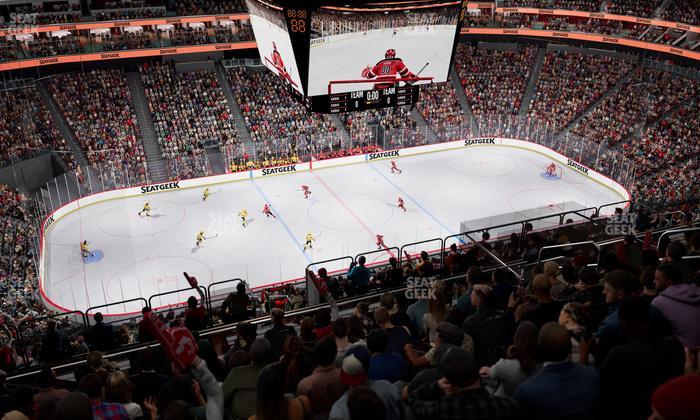 Prudential Center - Section 227 Seat View