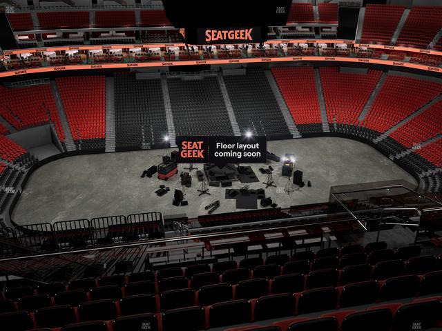 Prudential Center - Section 228 Seat View