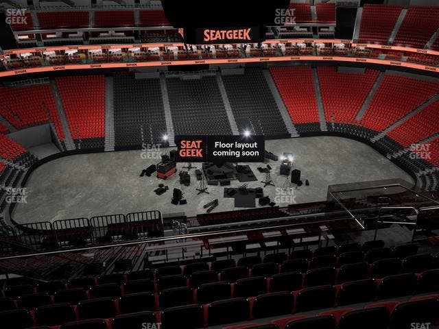 Prudential Center - Section 228 Seat View Prudential Center - Section 228 Seat View
