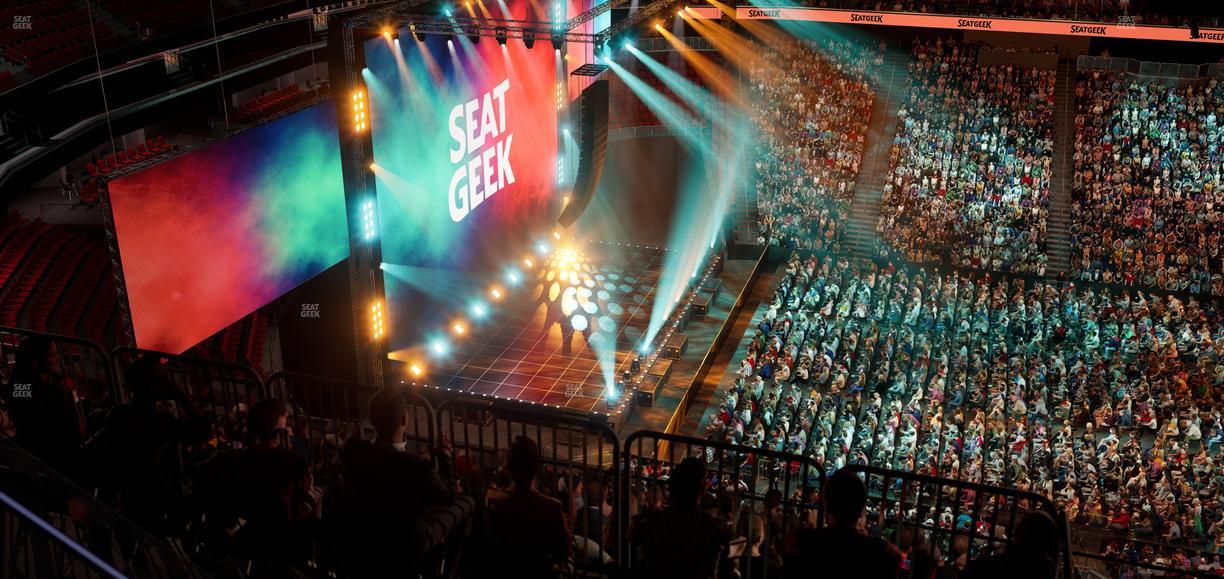 Prudential Center - Section 228 Seat View