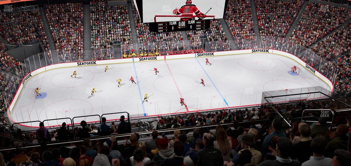 Prudential Center - Section 228 Seat View