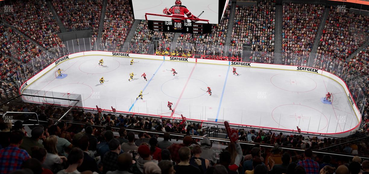 Prudential Center - Section 230 Seat View