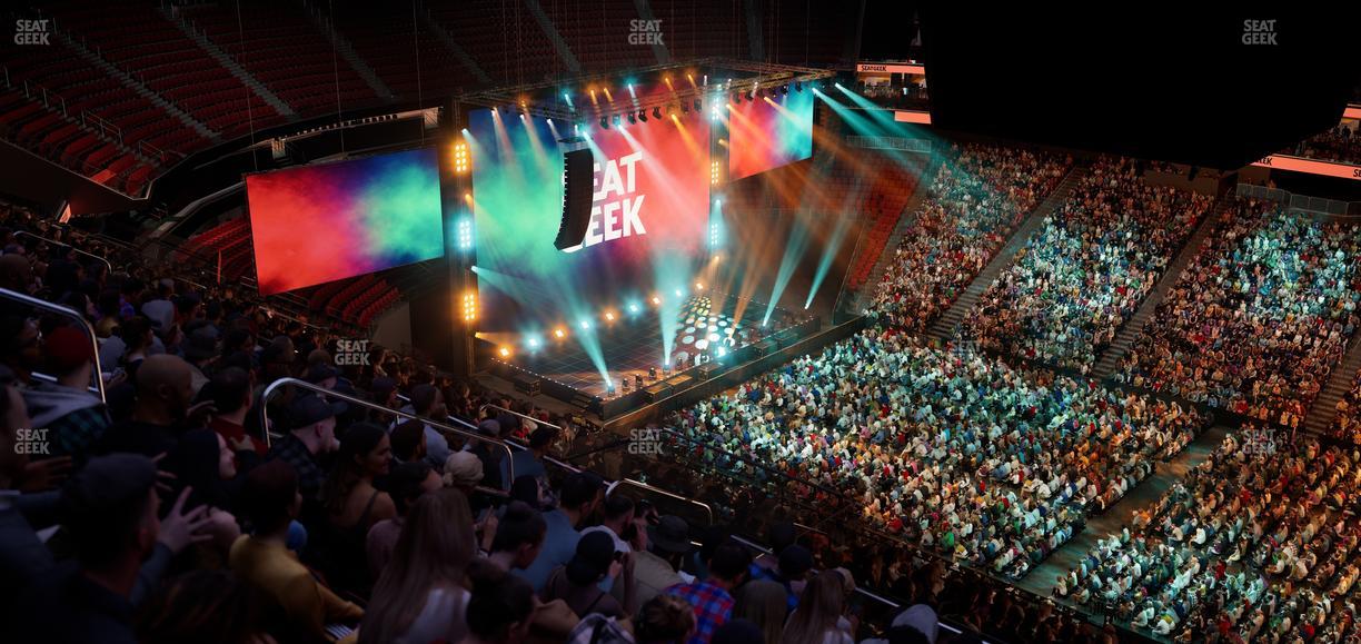 Prudential Center - Section 231 Seat View