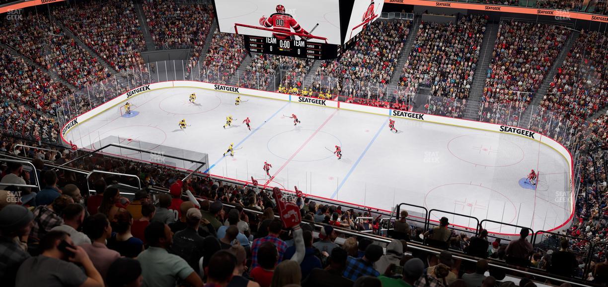 Prudential Center - Section 231 Seat View