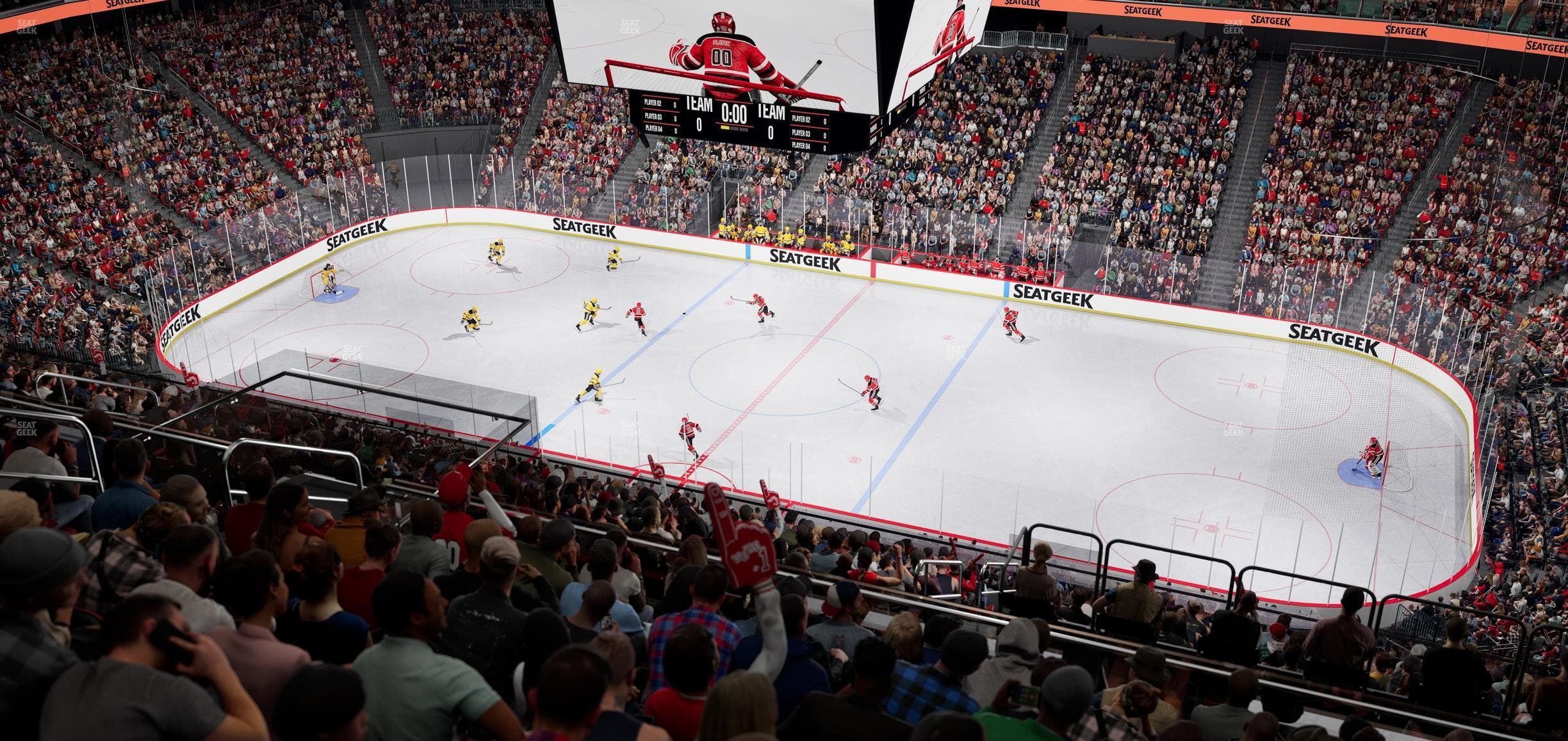 Prudential Center - Section 231 Seat View