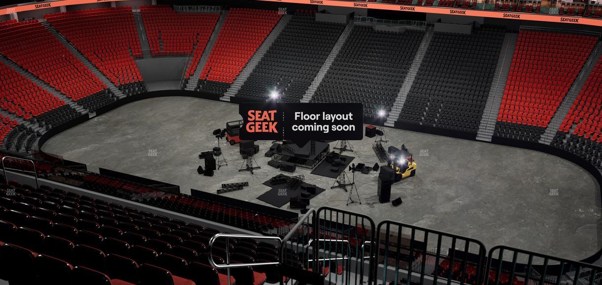 Prudential Center - Section 231 Seat View