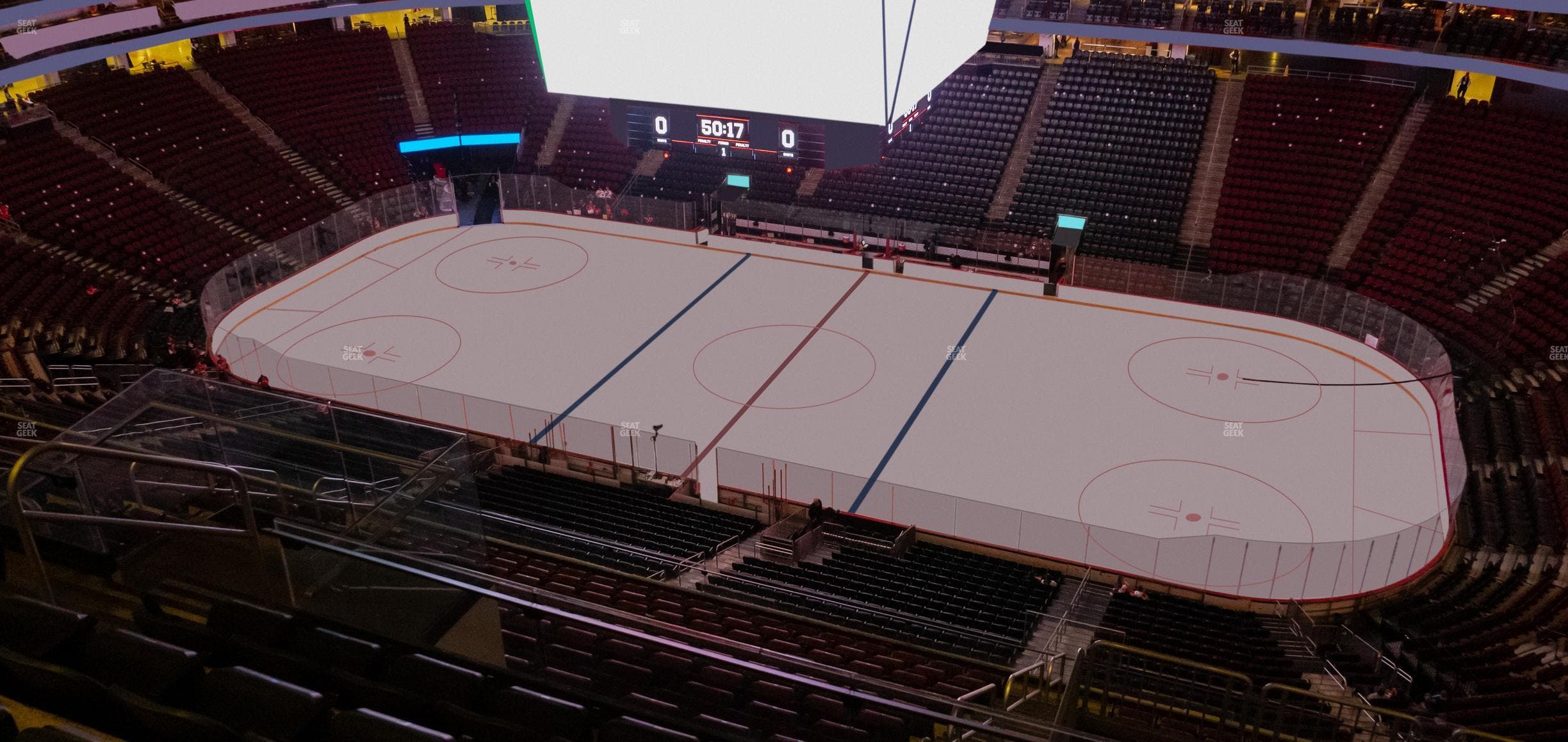 Prudential Center - Section 231 Seat View