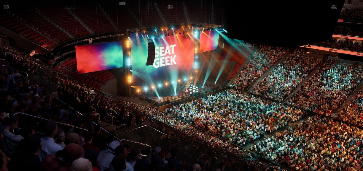 Prudential Center - Section 232 Seat View