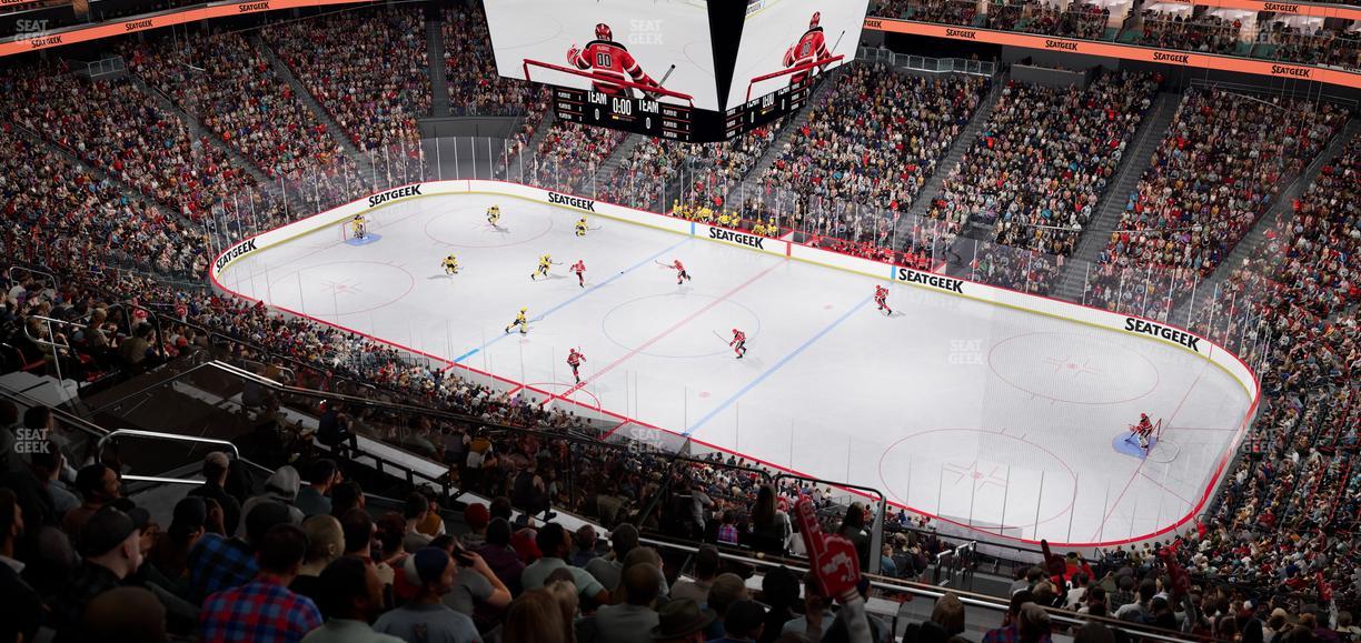 Prudential Center - Section 232 Seat View